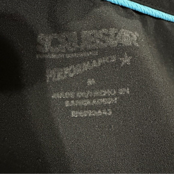 Women’s ScrubStar Performance Set Size Medium Top Medium Petite Pants Black - Picture 4 of 9